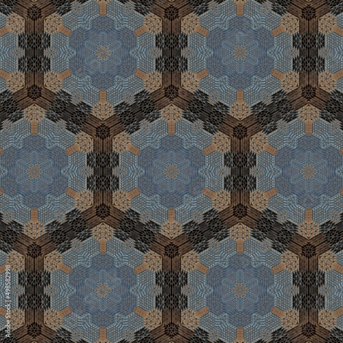 Tribal pattern texture for making traditional dress. Peruvian ethnic design for printing on textile, ceramic, carpet, digital paper, floor tiles, invitation cards. Modern Andes fabric designs concept