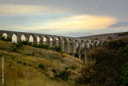 viaduct in the mountains