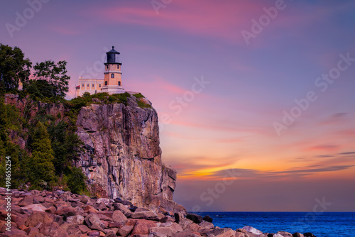 Split Rock Lighthouse State Park, North Shore of Lake Superior,USA