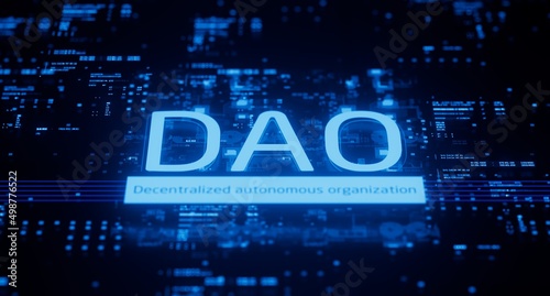 DAO decentralized autonomous organization fintech technology banking 