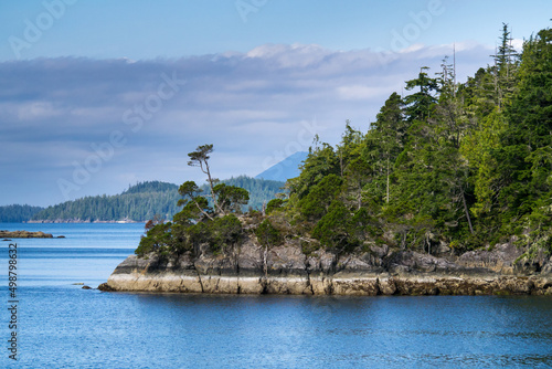 The Broken Group Islands of the west coast of Vancouver Island, BC, Canada