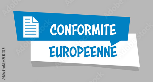 Logo conformité européenne.
