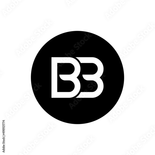 Initial Letter BB Logo Design Vector Template. Typography BB Letter Logo Design.