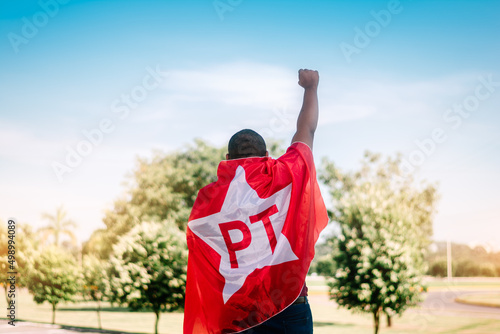 Bandeira petista pt Brasil
