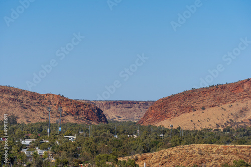 Alice Springs Heavy Tree Gap. Central Australia.