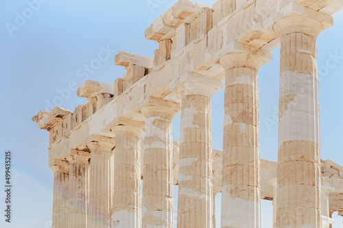 ancient greek temple acropolis