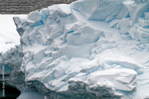 Antarctica - Pieces Of Floating Ice - Global Warming