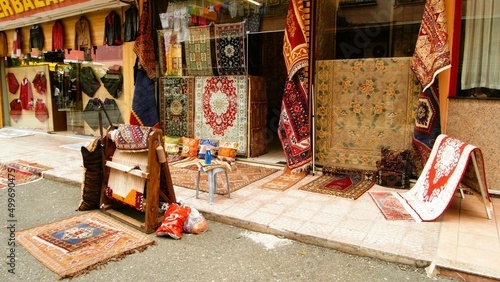 Sklep z dywanami, Alanya, Turcja
