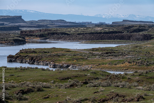 Hampton Lake in the Columbia National Wildlife Refuge, WA