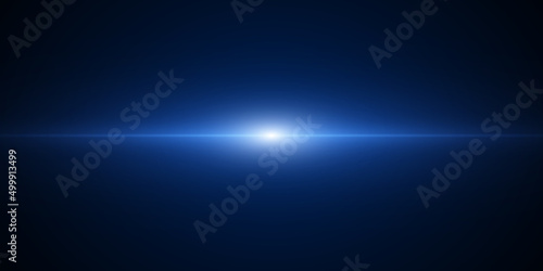 Horizontal lens flares pack. Laser beams, horizontal light rays.Beautiful light flares. Glowing streaks on dark background. Luminous abstract sparkling lined background.