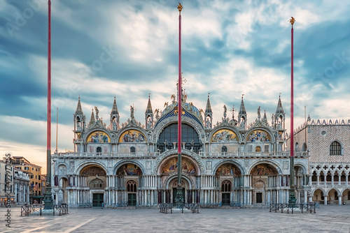 St Mark's square in Venice city