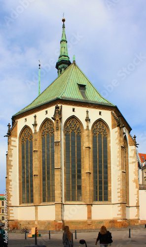 St. Jacob's Church in Brno in Slovakia