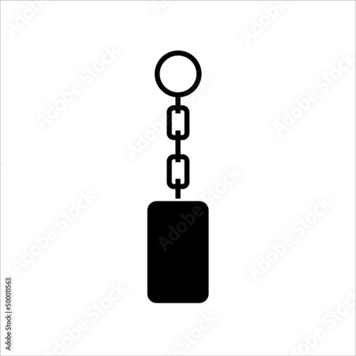 keychain icon vector illustration symbol