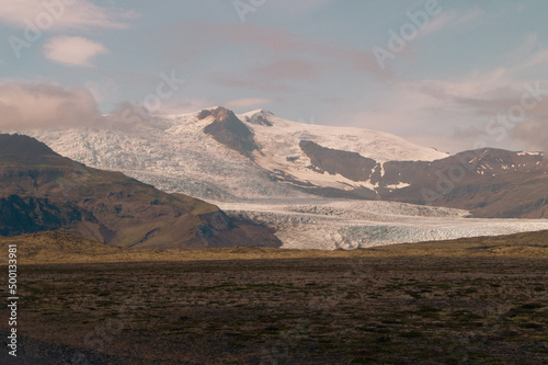 Vatnajökull lodowiec na Islandii