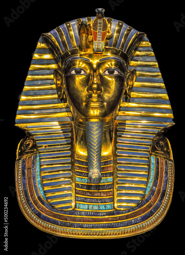 Gold Mask of Tutankhamun Artifact