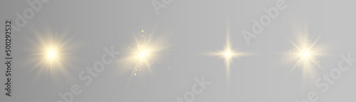 Vector transparent sun light, lens flare special effect. Sun flare, abstract light effect