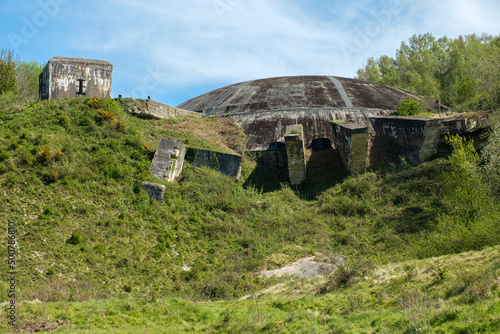 View of the dome of La Coupole, France