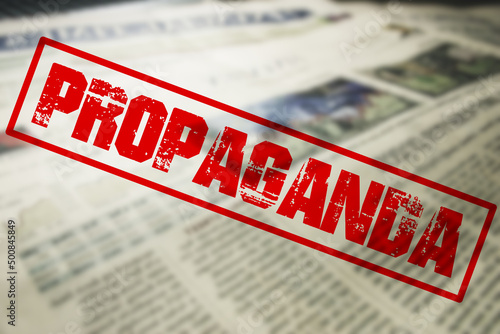 Eine Zeitung und die Propaganda