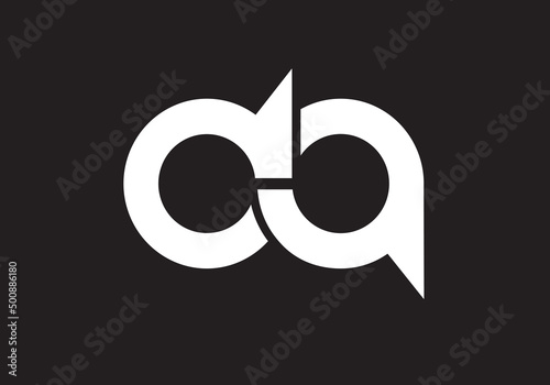 letter da icon design for your business