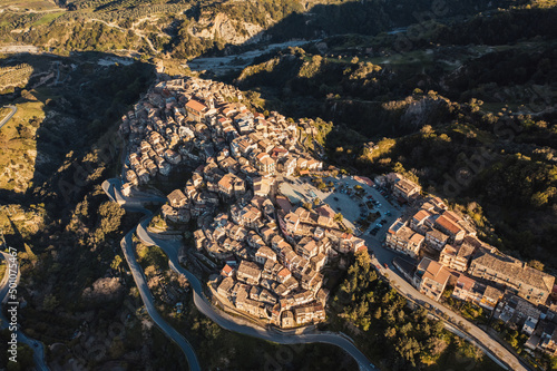 Badolato city in Calabria region, Italy
