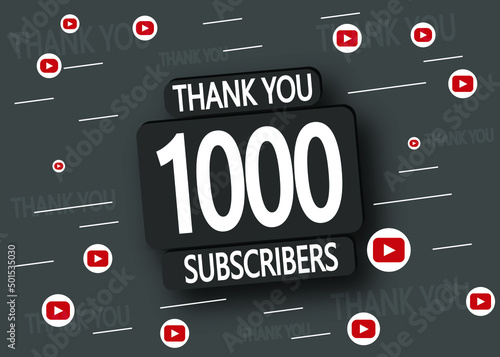 1000 subscribers thank you. 1000 subscribers black and white celebration