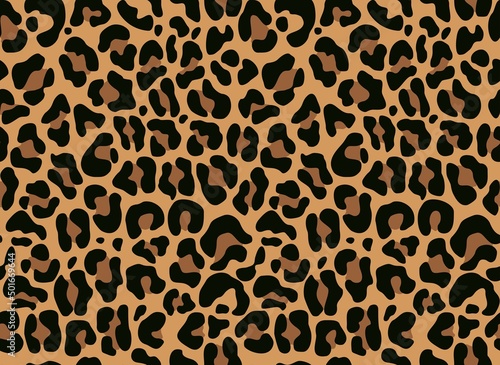  leopard camouflage vector print seamless pattern for print clothes, paper, fabric.