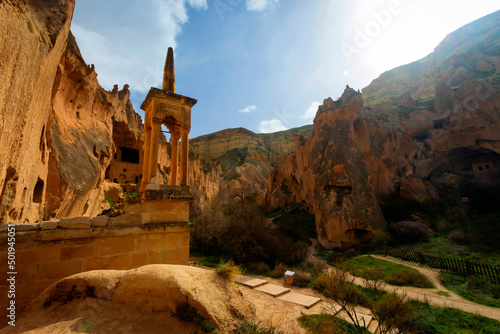 Cappadocia is one of the most famous touristic regions of Turkey. The Rock Sites of Cappadocia are UNESCO World Heritage sites. Location; Zelve Open Air Museum.