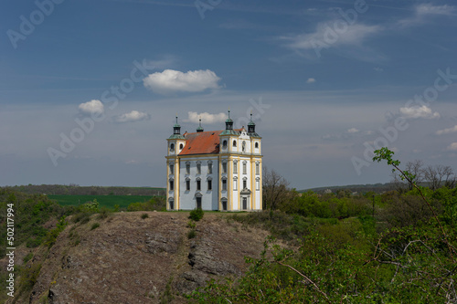 Saint Florian church from Moravsky Krumlov