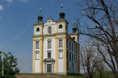 Saint Florian church from Moravsky Krumlov