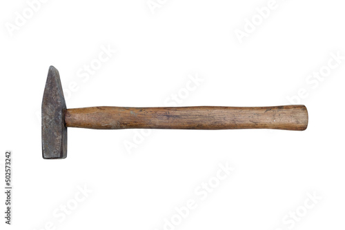 hammer used hardware tools isolated background