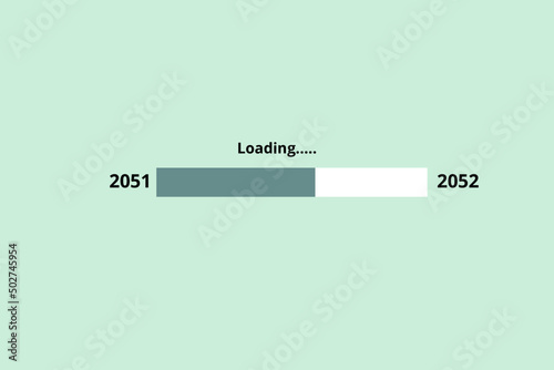 2052 is loading / wird geaden / pastell / Grün 