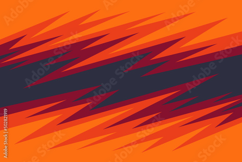 Abstract background with colorful and gradient zigzag pattern