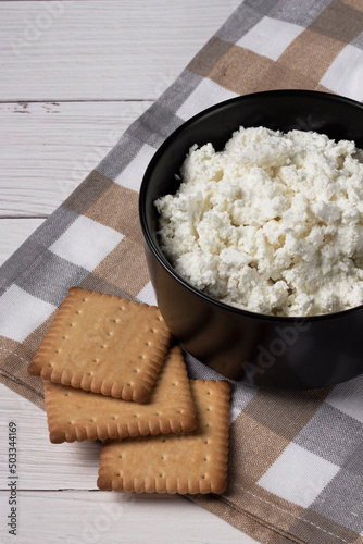 fresh delicious homemade cottage cheese