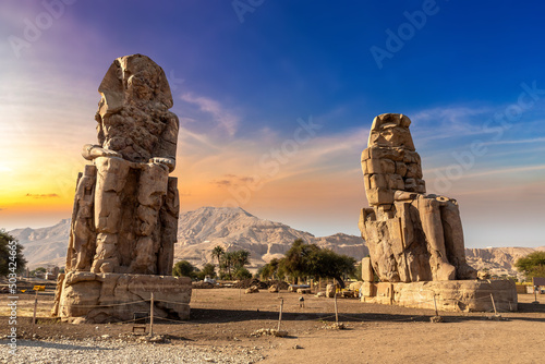 Colossi of Memnon in Luxor