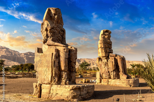 Colossi of Memnon in Luxor