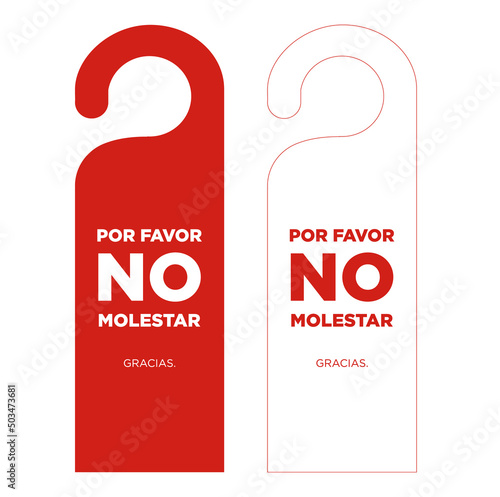 no molestar