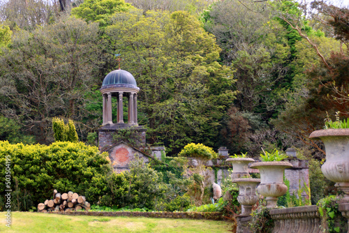 Architecture in a garden