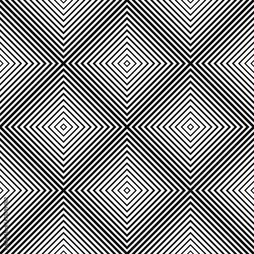 Abstract geometric background.Linear seamless pattern. Subtle geometric background.Seamless geometric pattern in op art design. Vector art.