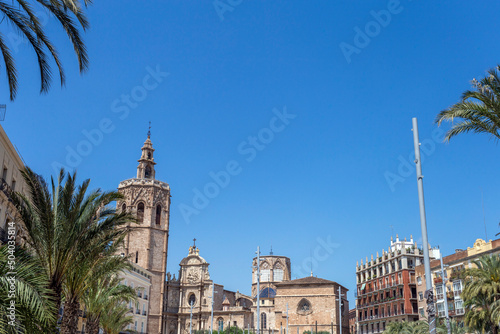 The Miguelete Tower or the bell tower of the Valencia Cathedral