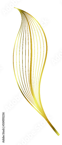 roślina kwiat liście złoty deseń tekstura pattern liść
