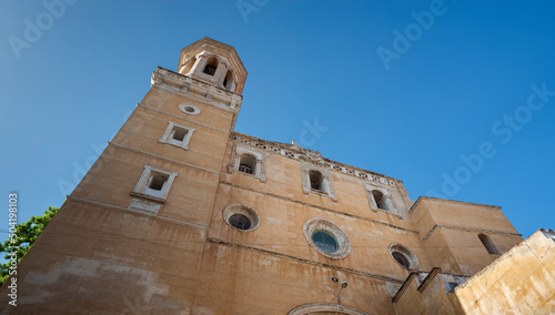 Church of Santa Maria, Mahon, Menorca, Spain. It was built between 1748 and 1771