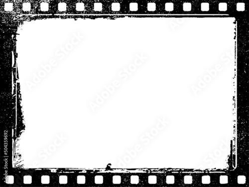 film frame with a transparent background