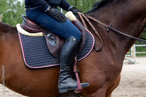 clothes and equipment for equestrian sports