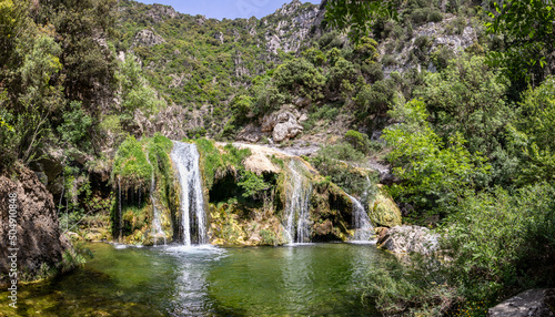 Gorges de Terminet à Termes dans l'Aude (Occitanie, France)