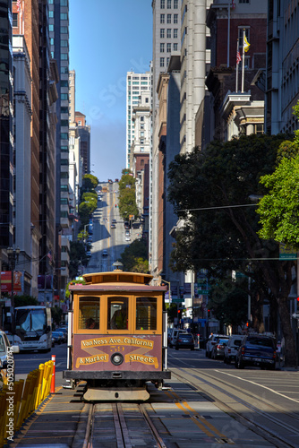 Cable Car in San Francisco, California, United States