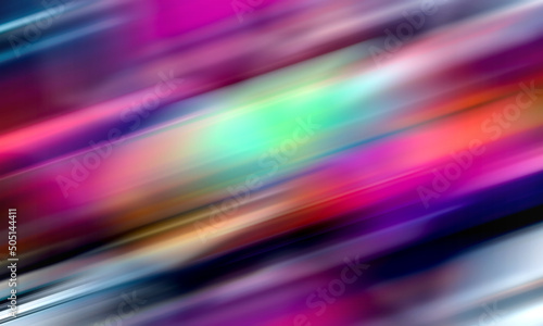 futuristic neon light parallel blurry lines dynamic abstract background