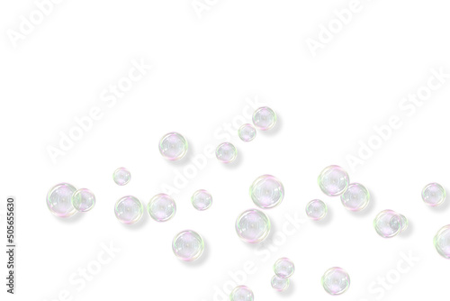 Bubbles Photoshop Overlays: Realistic Soap air bubbles Photo effect, Photo Overlays, png