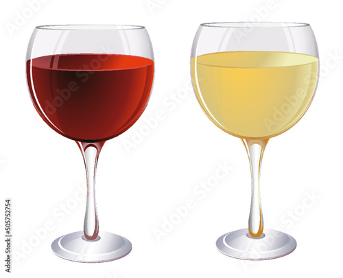 wino butelka kieliszek rose red white alkohol 