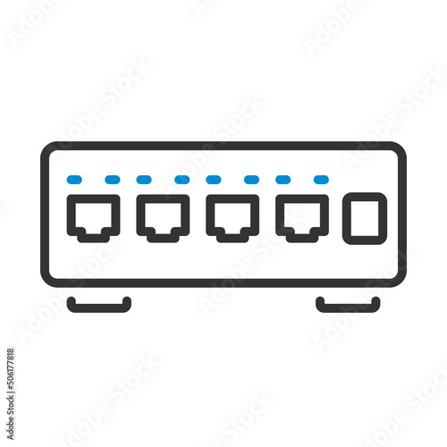 Ethernet Switch Icon