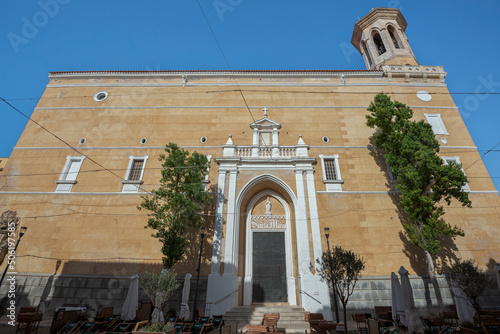 Church of Santa Maria, Mahon, Menorca, Balearic Islands, Spain. It was built between 1748 and 1771